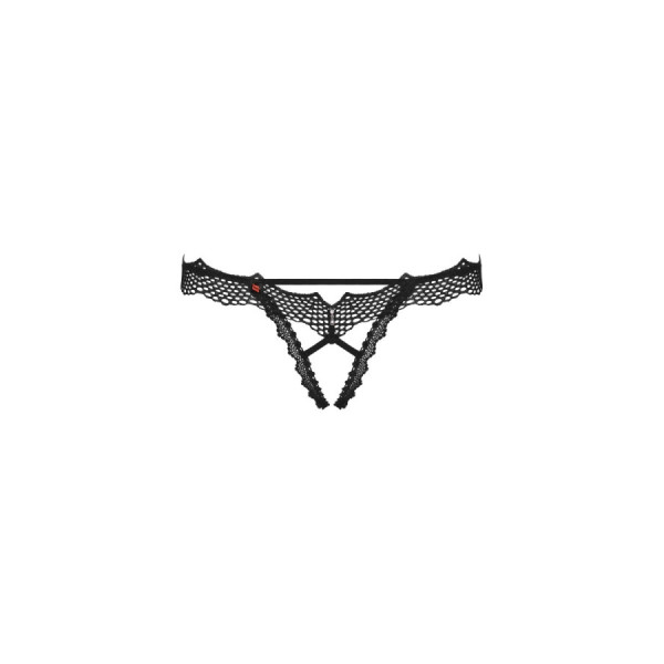 Bravelle String ouvert - Noir
